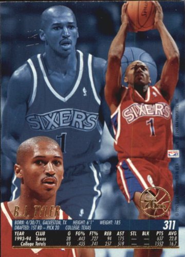Amazon.com: 1994 Ultra Basketball Rookie Card (1994-95) #311 B.J.